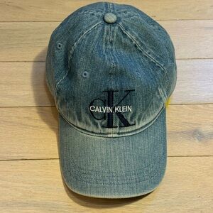Calvin Klein Blue Denim Cap